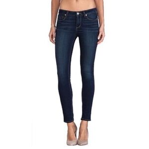 Paige Women's Verdugo Ankle Dark Blue Jeans